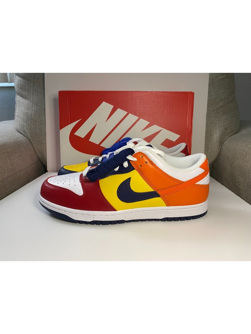 Nike Dunk Low JP QS IB2051-400 Mens 11.5 Sneaker What The 2024 Multicolor Shoes